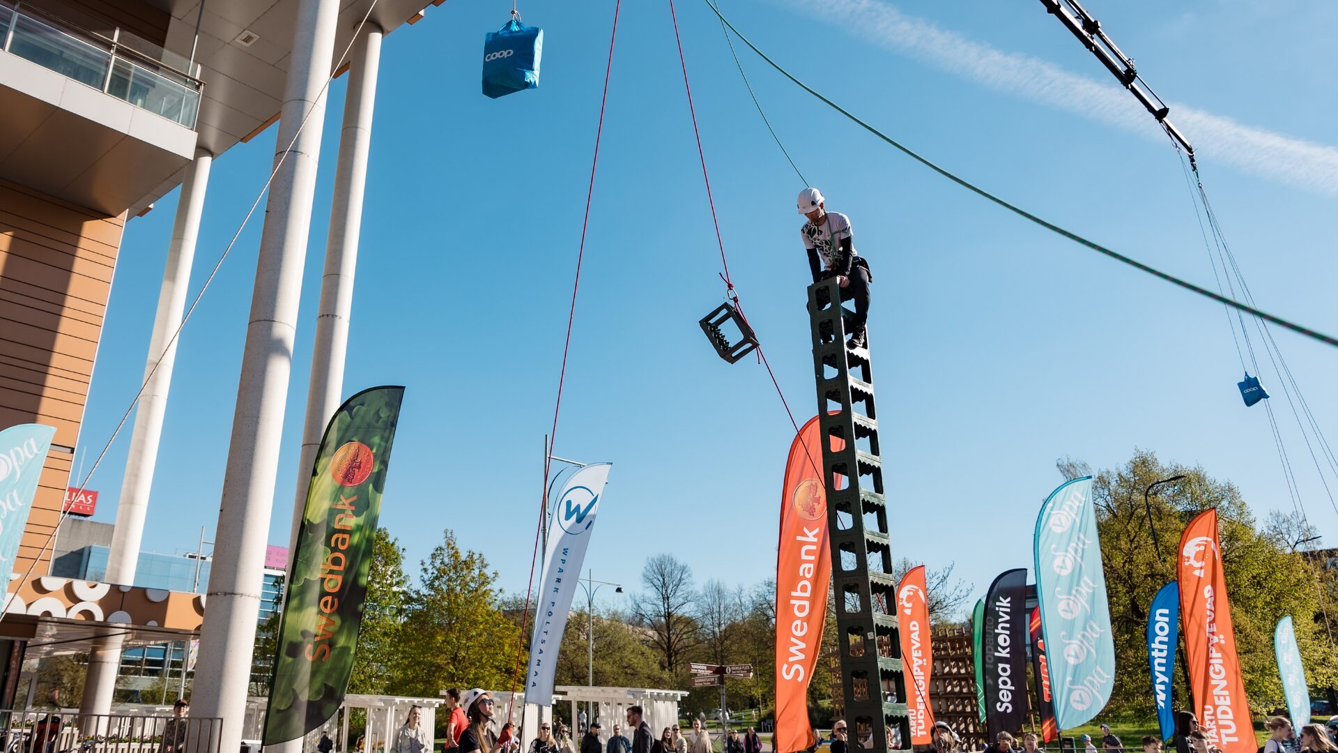 Crate Climbing