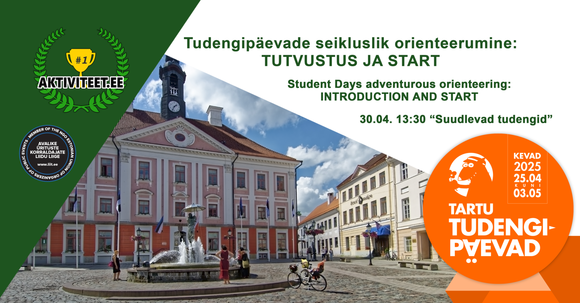 Tudengipäevade seikluslik orienteerumine: start